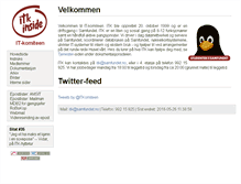 Tablet Screenshot of itk.samfundet.no